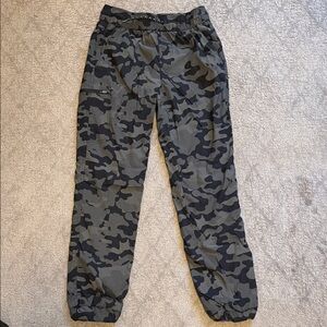 Kids Camo Print Jogger Pants
